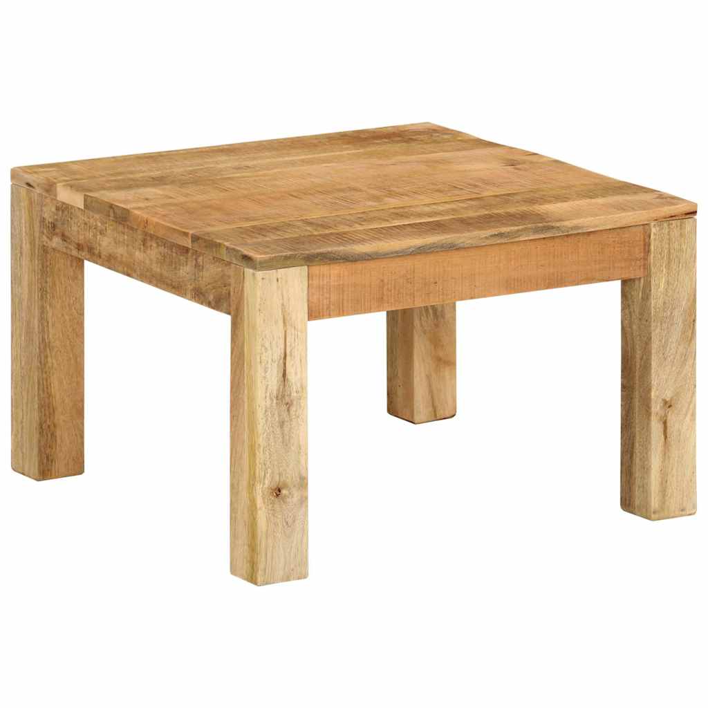 Couchtisch 55x55x35 cm Massivholz Mango