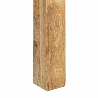 Couchtisch 55x55x35 cm Massivholz Mango