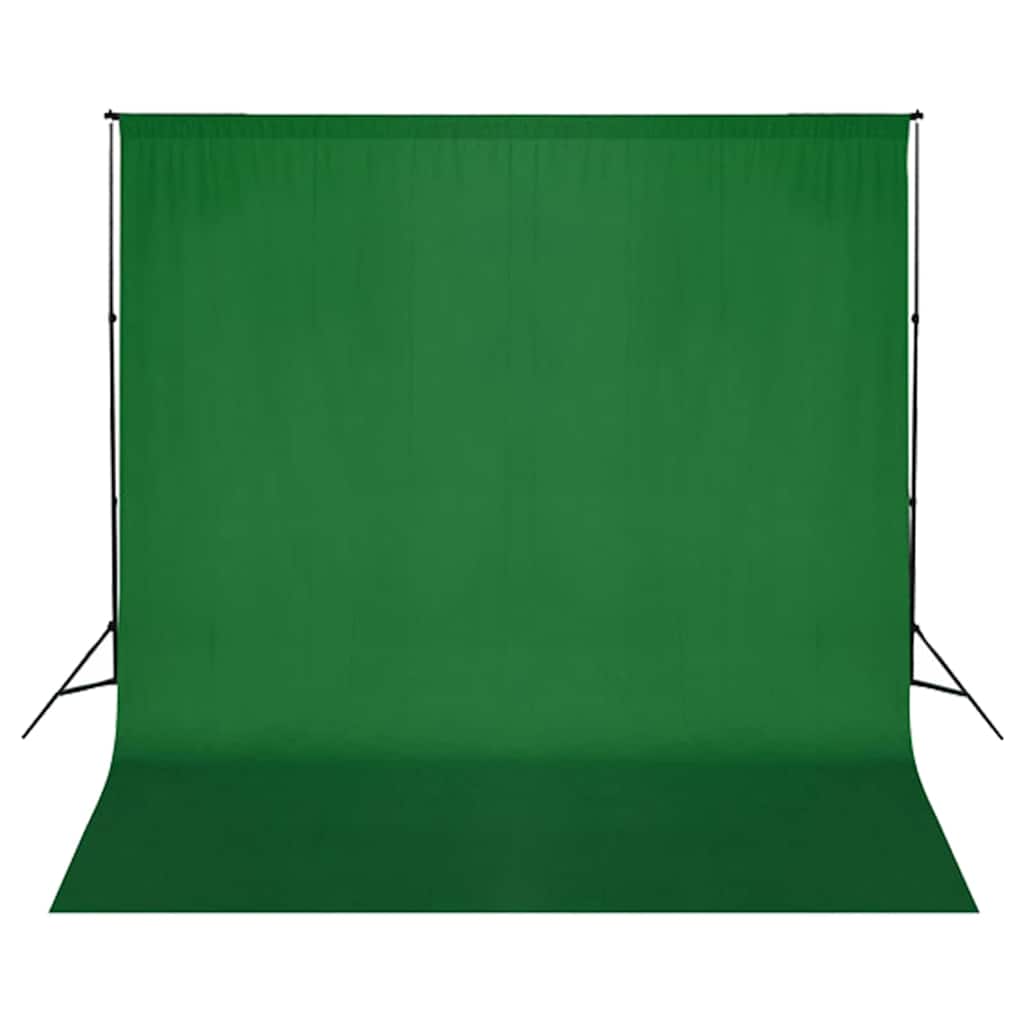 Fotostudio-Set mit Leuchten, Hintergrund und Reflektor