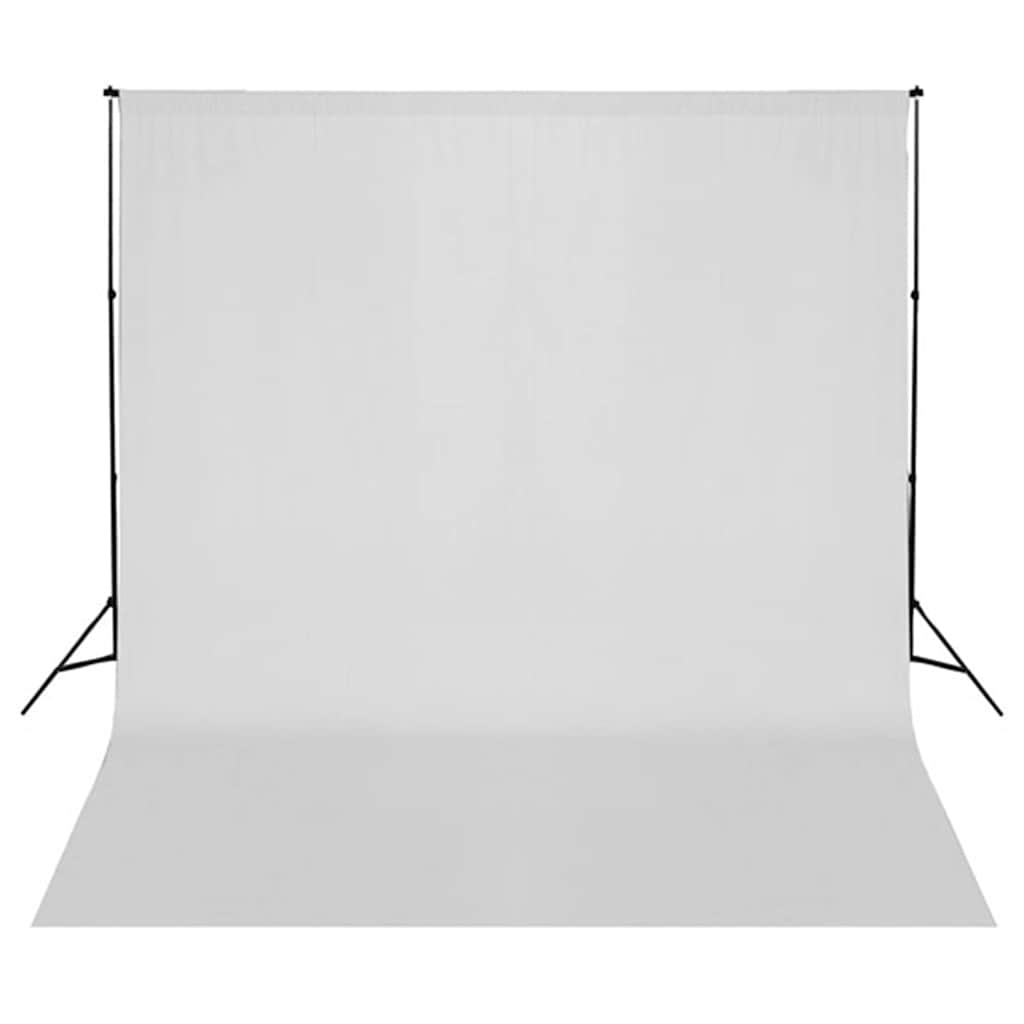 Fotostudio-Set mit Leuchten, Hintergrund und Reflektor