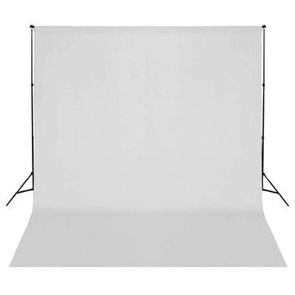 Fotostudio-Set mit Leuchten, Hintergrund und Reflektor