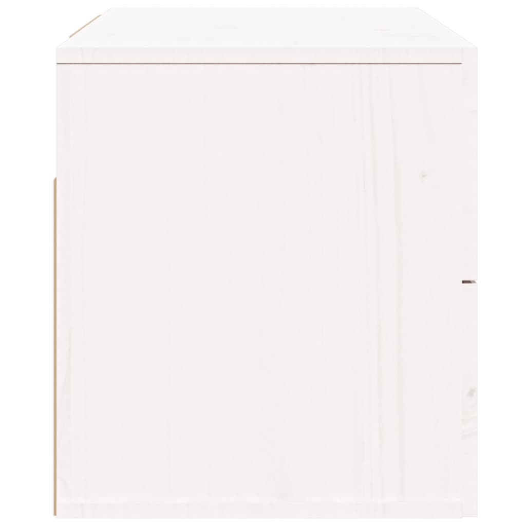 Tables de chevet murales 2 pcs. Blanc 50x36x40 cm