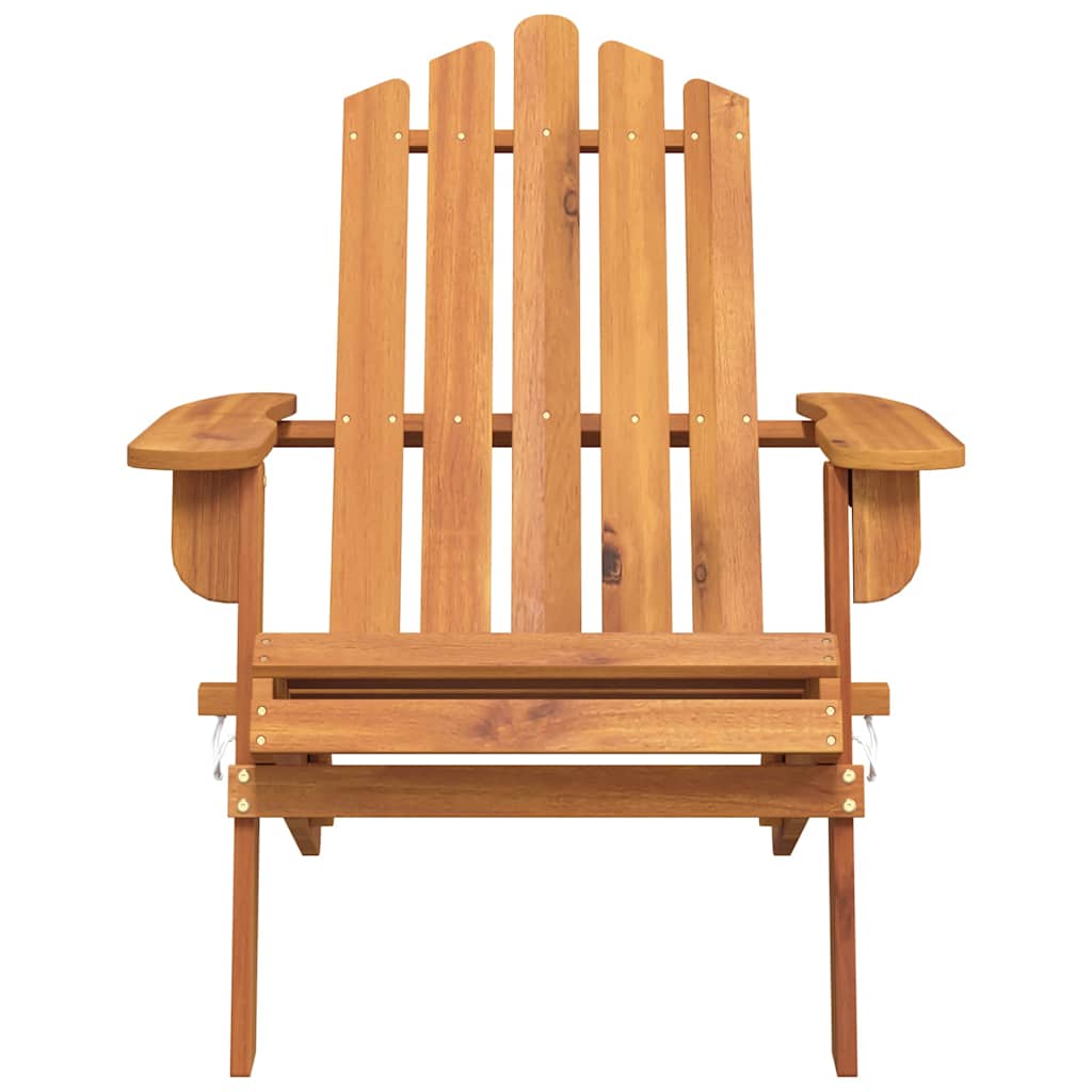 Adirondack-Gartenstühle 2 Stk. Massivholz Akazie