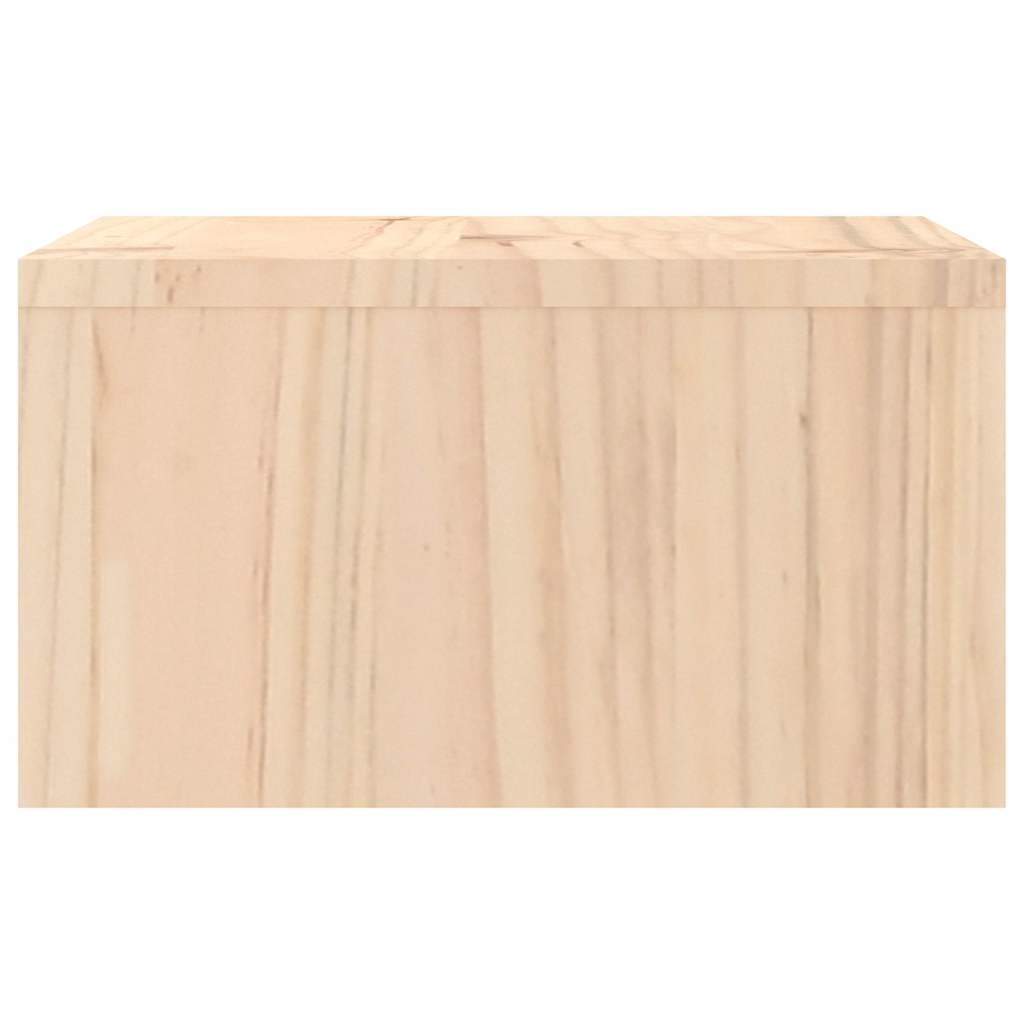 Monitorständer 50x27x15 cm Massivholz Kiefer