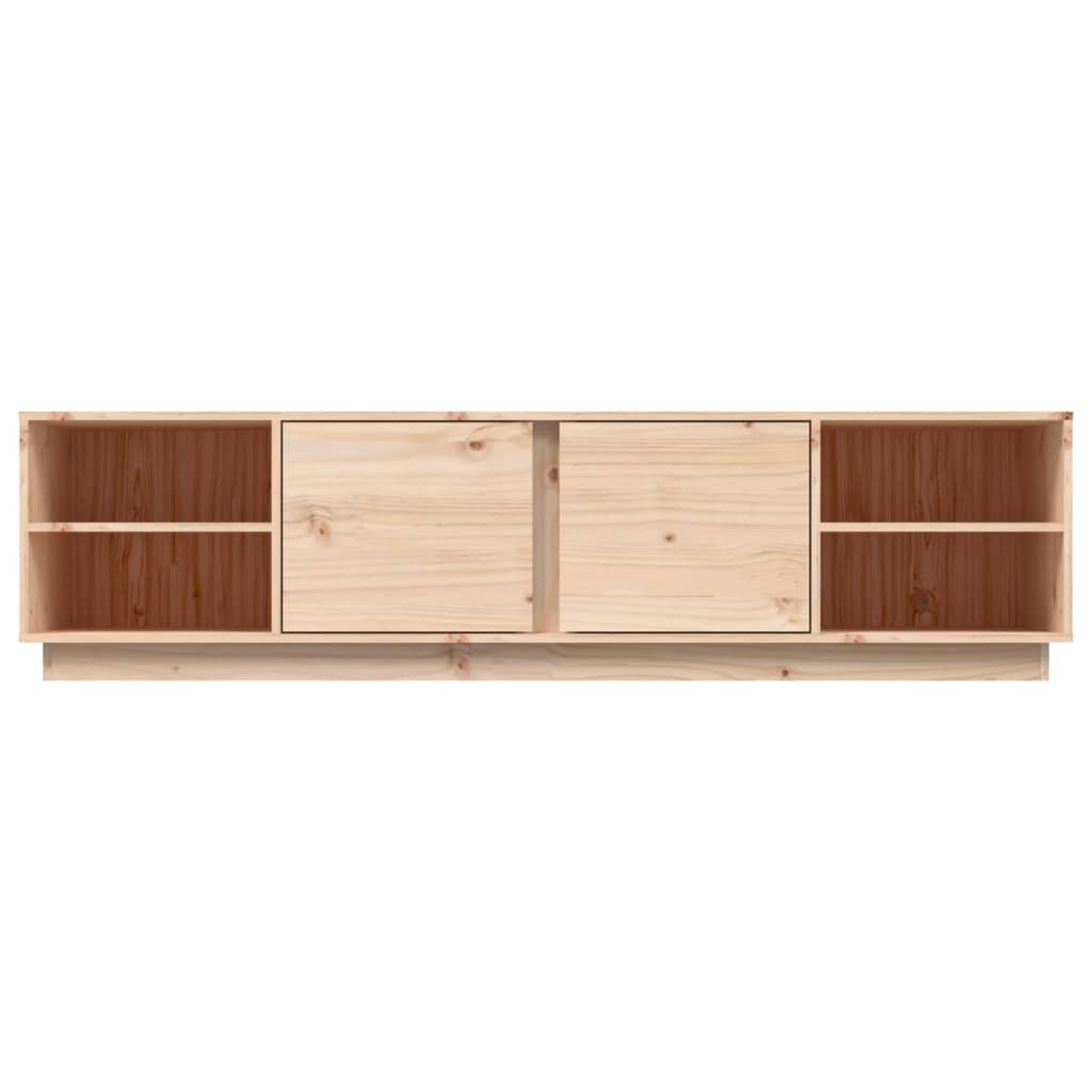 Meuble TV 156x40x40 cm en bois de pin massif