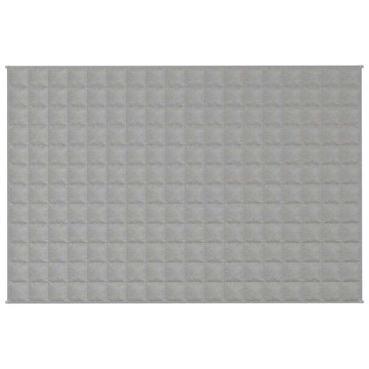 Gewichtsdecke Grau 120x180 cm 9 kg Stoff
