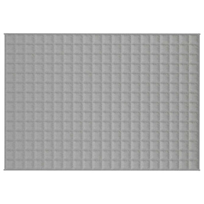 Gewichtsdecke Grau 138x200 cm 6 kg Stoff