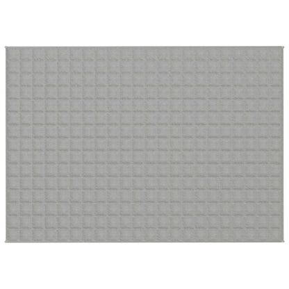 Gewichtsdecke Grau 155x220 cm 7 kg Stoff