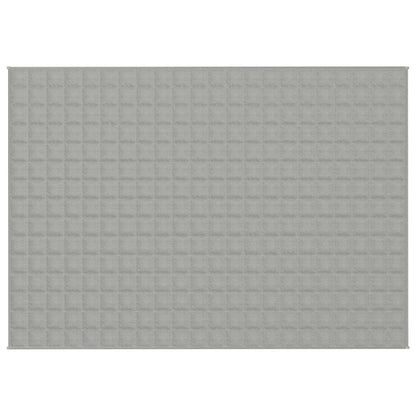 Gewichtsdecke Grau 155x220 cm 11 kg Stoff