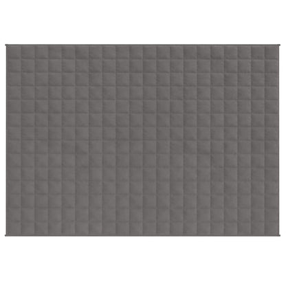 Gewichtsdecke Grau 150x200 cm 7 kg Stoff
