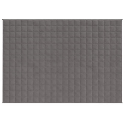 Gewichtsdecke Grau 150x200 cm 11 kg Stoff