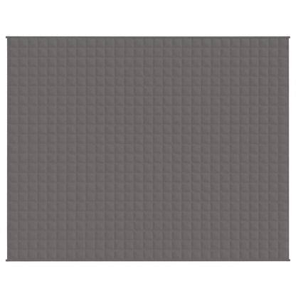 Gewichtsdecke Grau 235x290 cm 11 kg Stoff