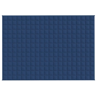 Gewichtsdecke Blau 138x200 cm 10 kg Stoff