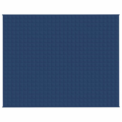 Gewichtsdecke Blau 235x290 cm 15 kg Stoff