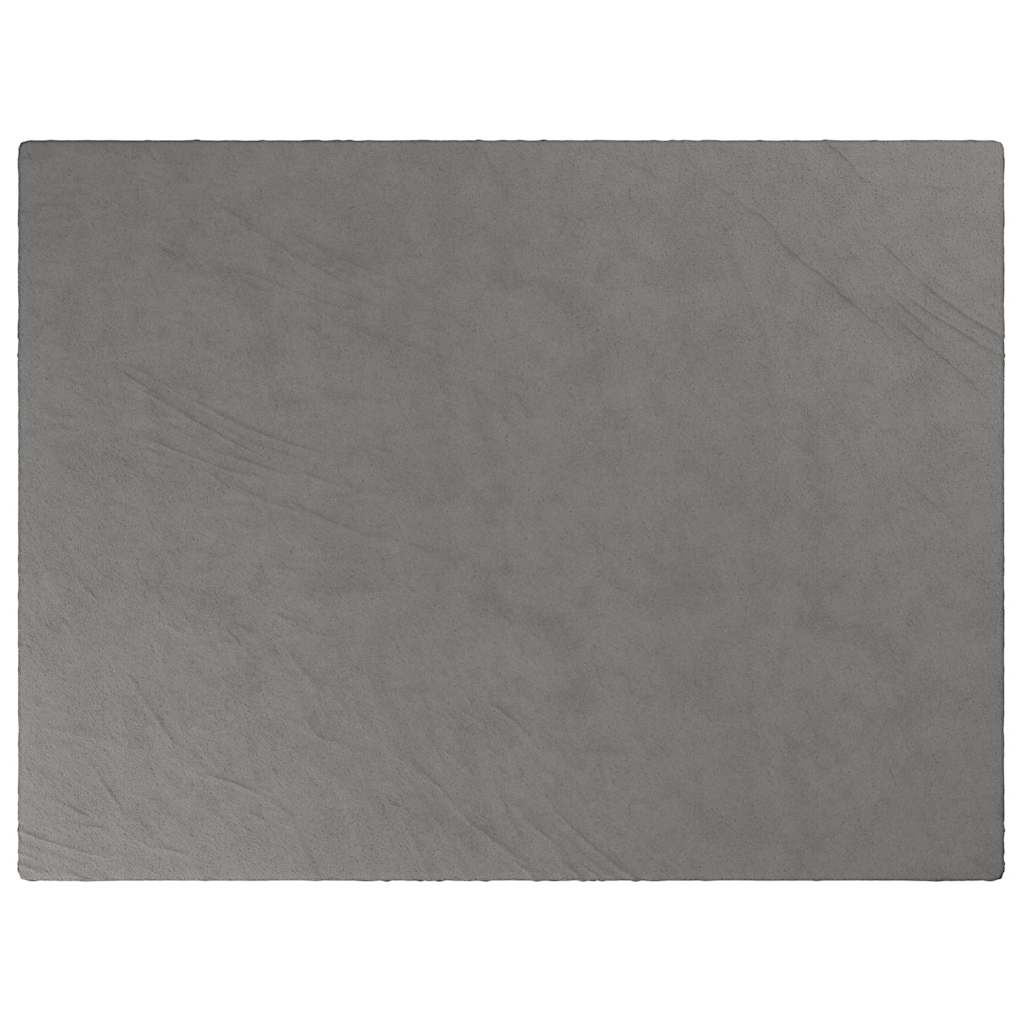 Gewichtsdecke mit Bezug Grau 150x200 cm 11 kg Stoff
