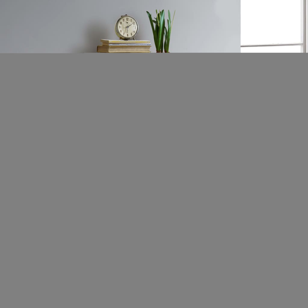 Meuble à chaussures OTTA avec 3 tiroirs en pin massif marron et gris