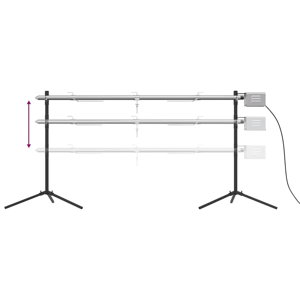 Rotisserie-Grill Automatisch Edelstahl