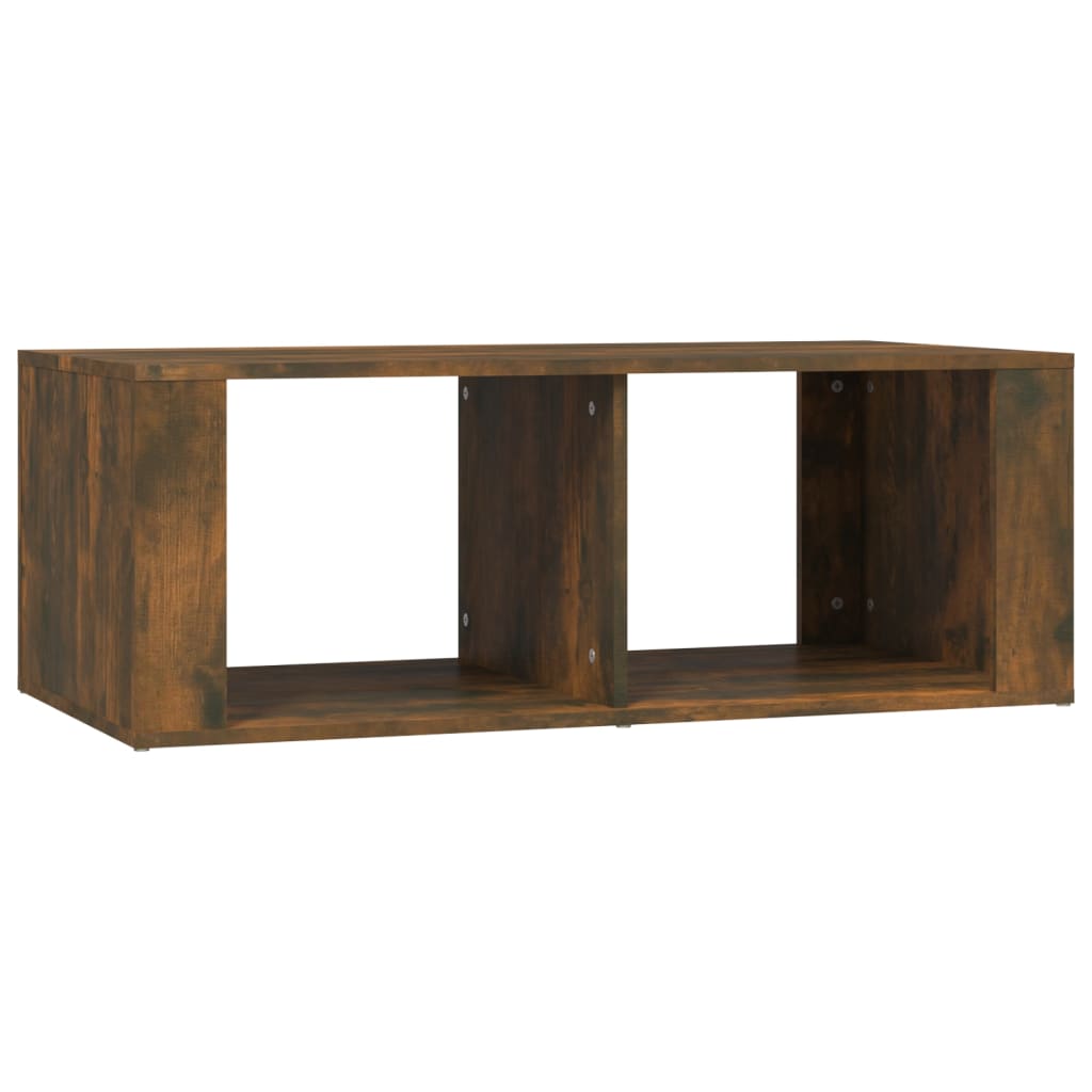 Coffee table smoked oak 100x50x36 cm wood material