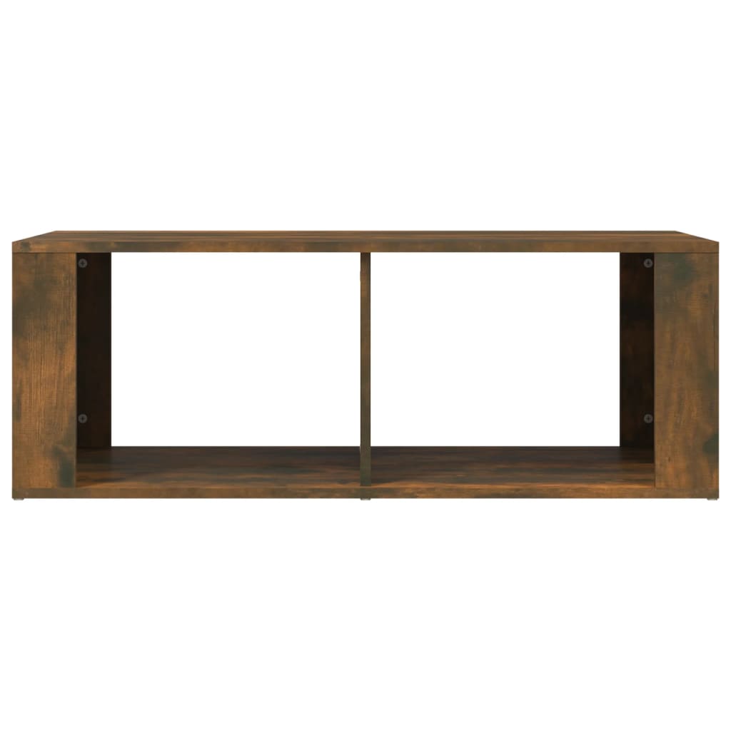 Coffee table smoked oak 100x50x36 cm wood material