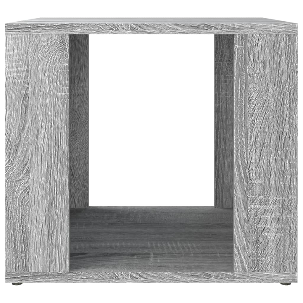 Table de chevet grise Sonoma 41x40x36 cm en bois