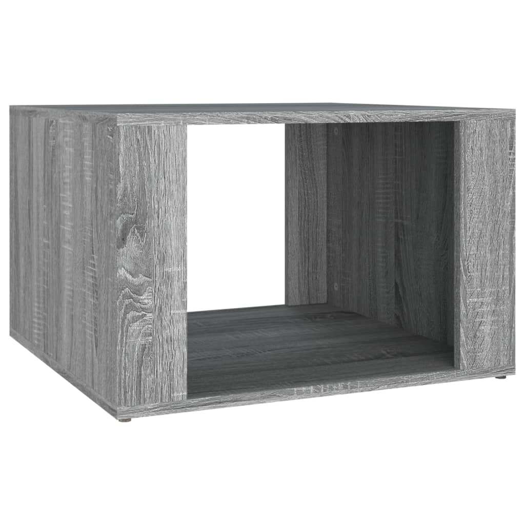 Table de chevet grise Sonoma 57x55x36 cm en bois