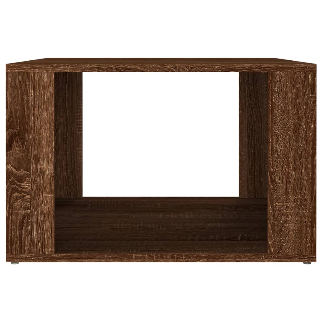 Nachttisch Braun Eichen-Optik 57x55x36 cm Holzwerkstoff