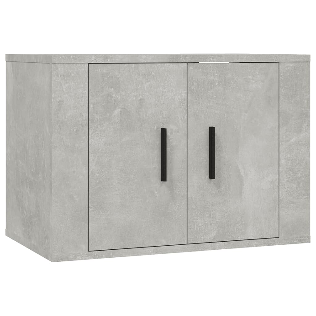 TV wall cabinet concrete grey 57x34.5x40 cm