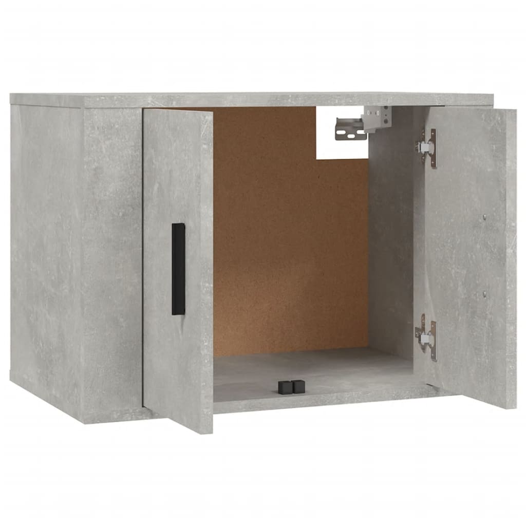 TV wall cabinet concrete grey 57x34.5x40 cm