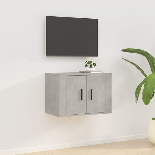 TV wall cabinet concrete grey 57x34.5x40 cm