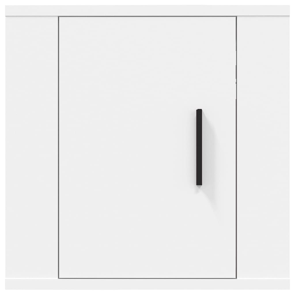 Armoires murales TV 2 pcs. Blanc 40x34,5x40 cm