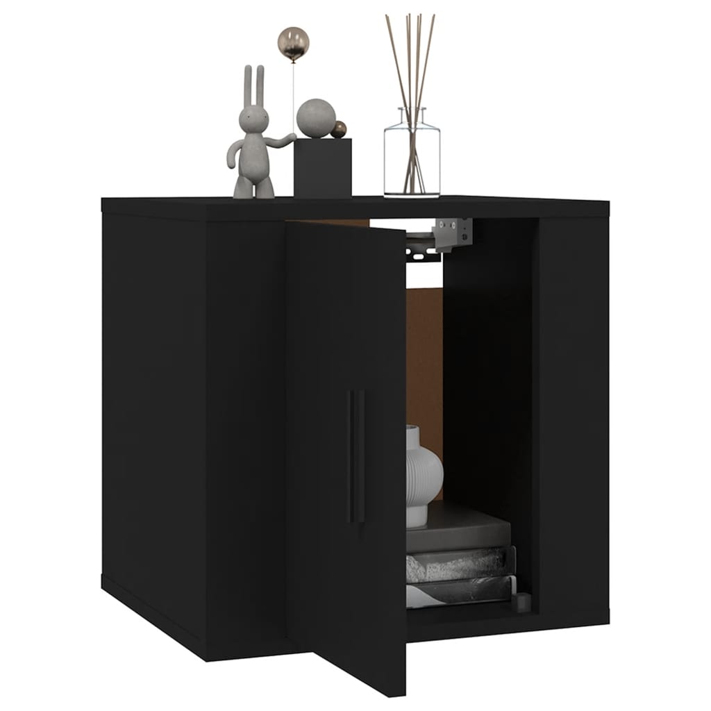 TV-Wandschrank Schwarz 40x34,5x40 cm