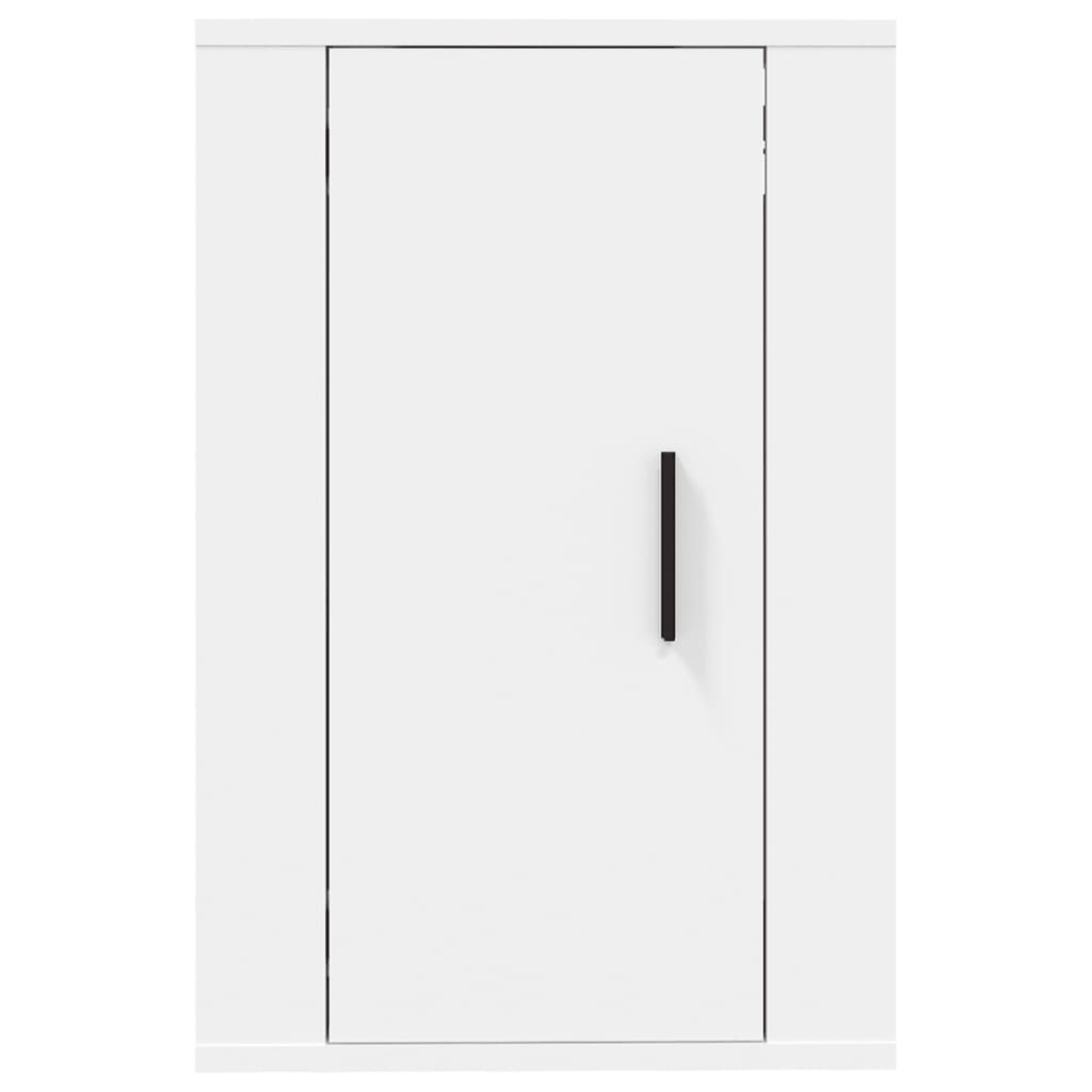 Armoires murales TV 2 pcs. Blanc 40x34,5x60 cm