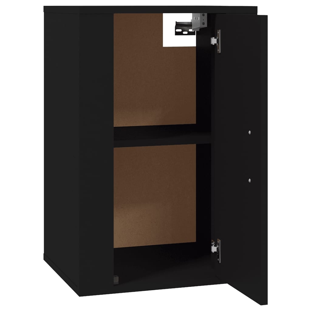 TV-Wandschrank Schwarz 40x34,5x60 cm