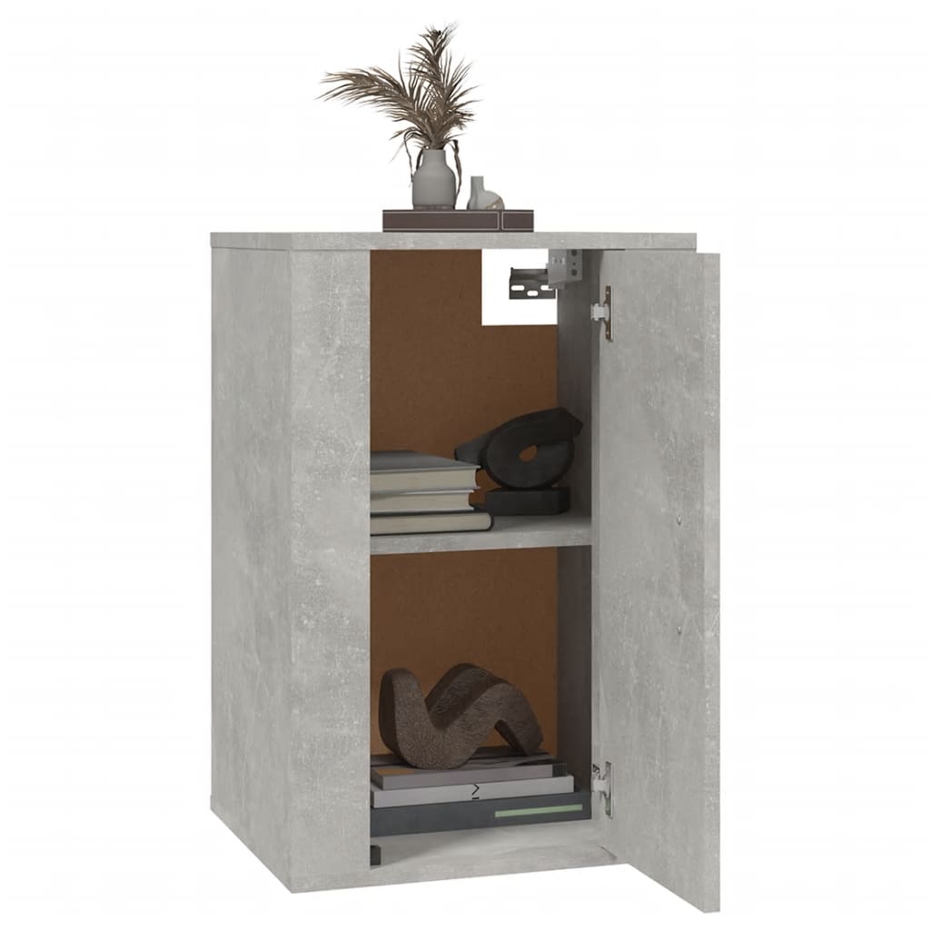 TV-Wandschrank Betongrau 40x34,5x60 cm