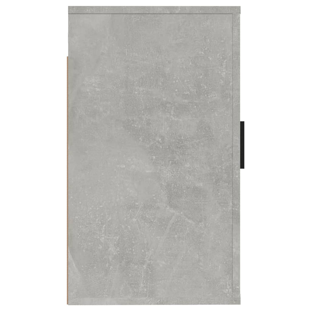 Armoires murales TV 2 pcs. gris béton 40x34,5x60 cm