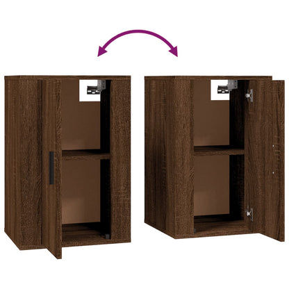TV-Wandschrank Braun Eichen-Optik 40x34,5x60 cm