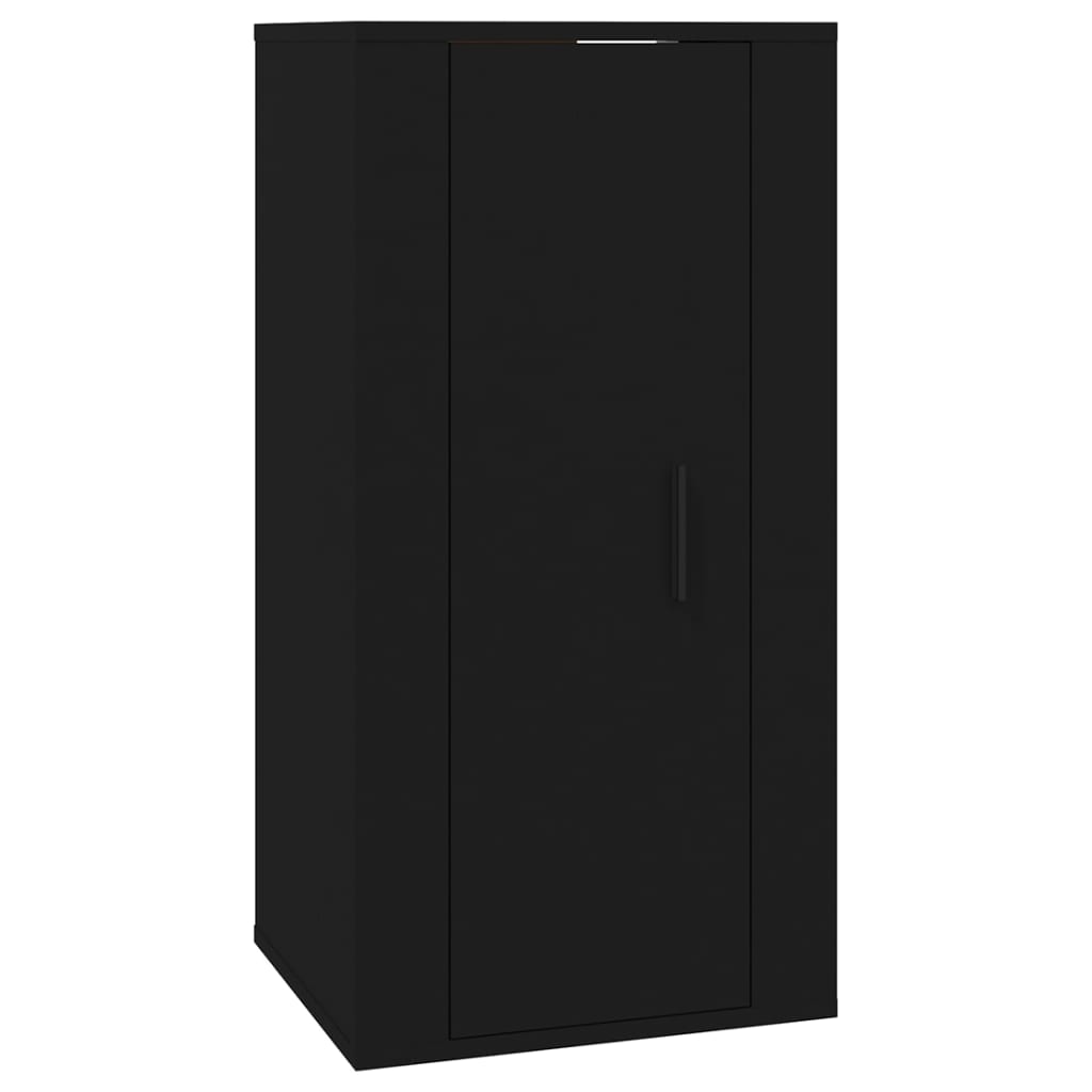 TV-Wandschrank Schwarz 40x34,5x80 cm