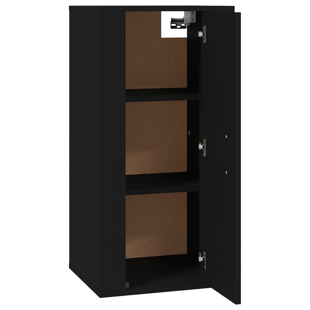 TV-Wandschrank Schwarz 40x34,5x80 cm