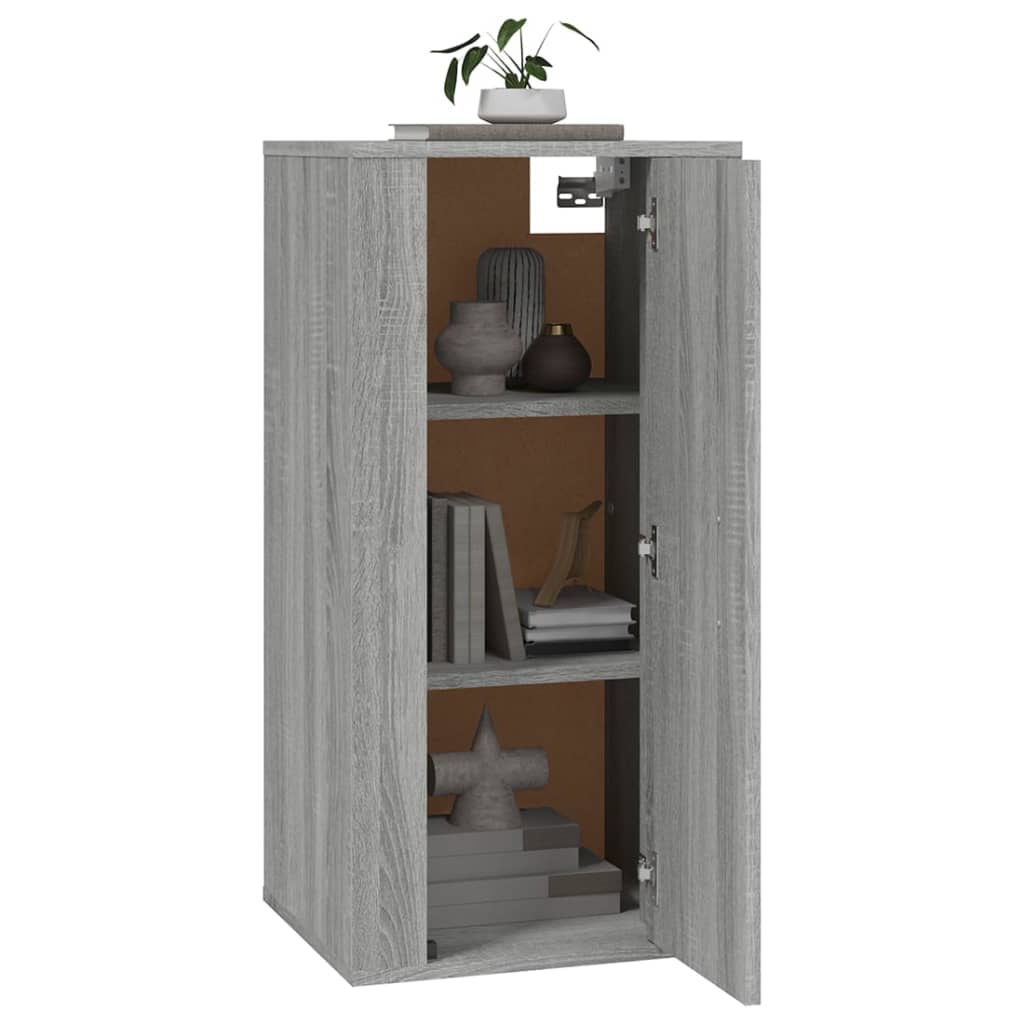 TV-Wandschrank Grau Sonoma 40x34,5x80 cm