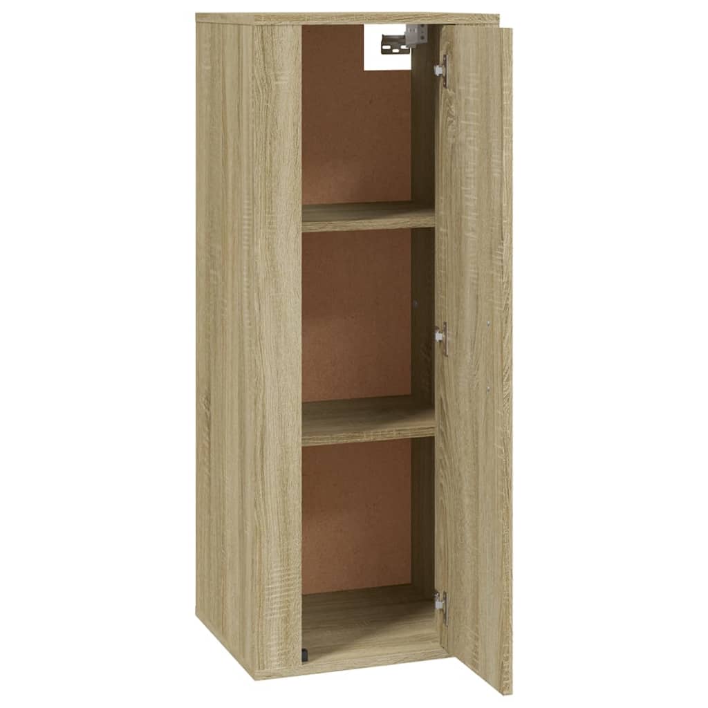 TV-Wandschrank Sonoma-Eiche 40x34,5x100 cm