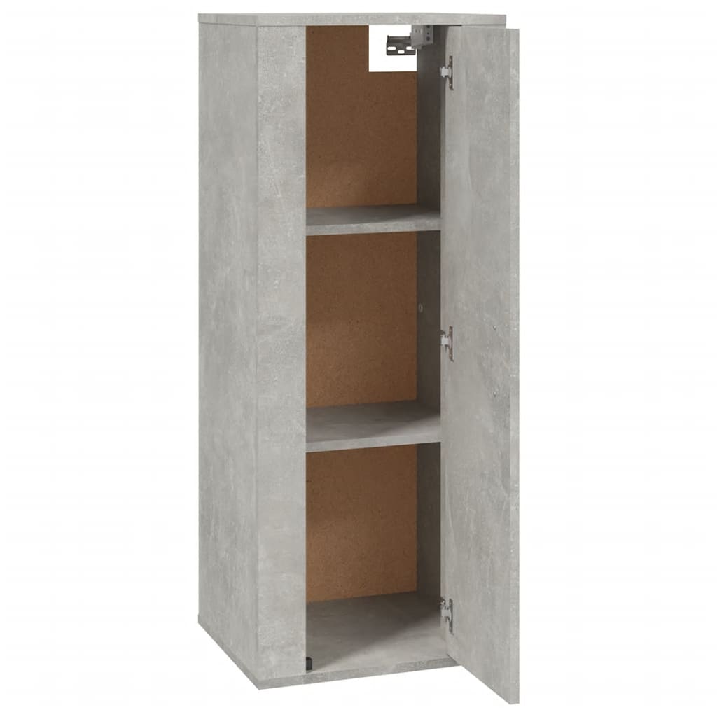 TV wall cabinet concrete grey 40x34.5x100 cm
