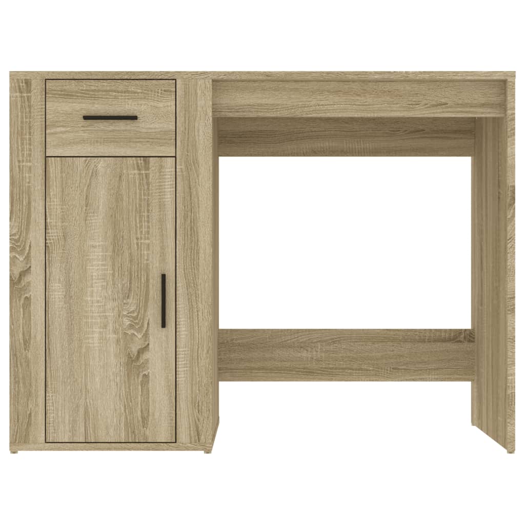 Bureau chêne Sonoma 100x49x75 cm matériau bois