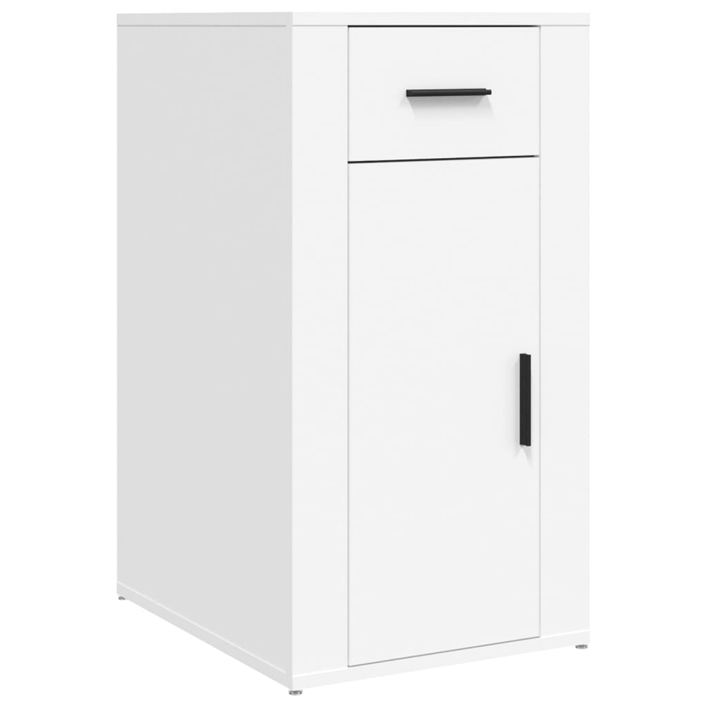 Büroschrank Weiß 40x49x75 cm Holzwerkstoff