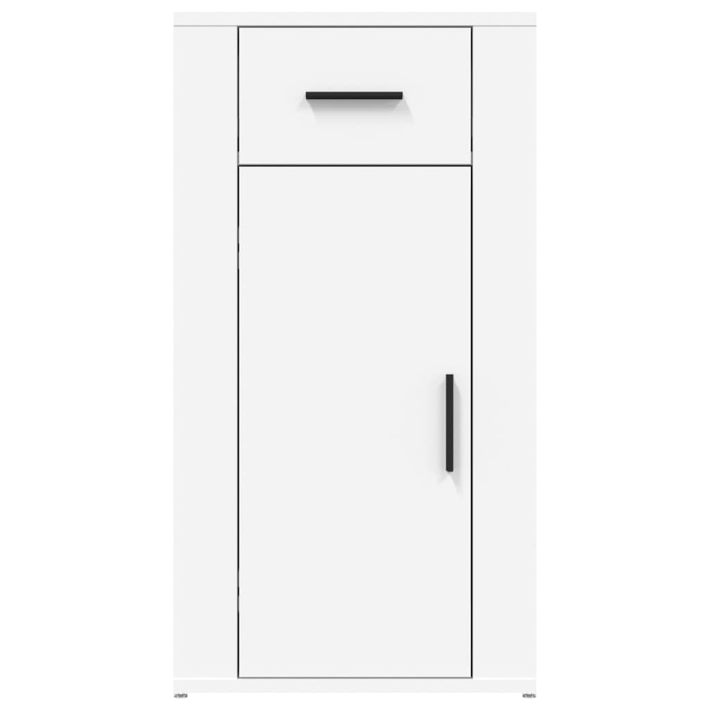 Büroschrank Weiß 40x49x75 cm Holzwerkstoff
