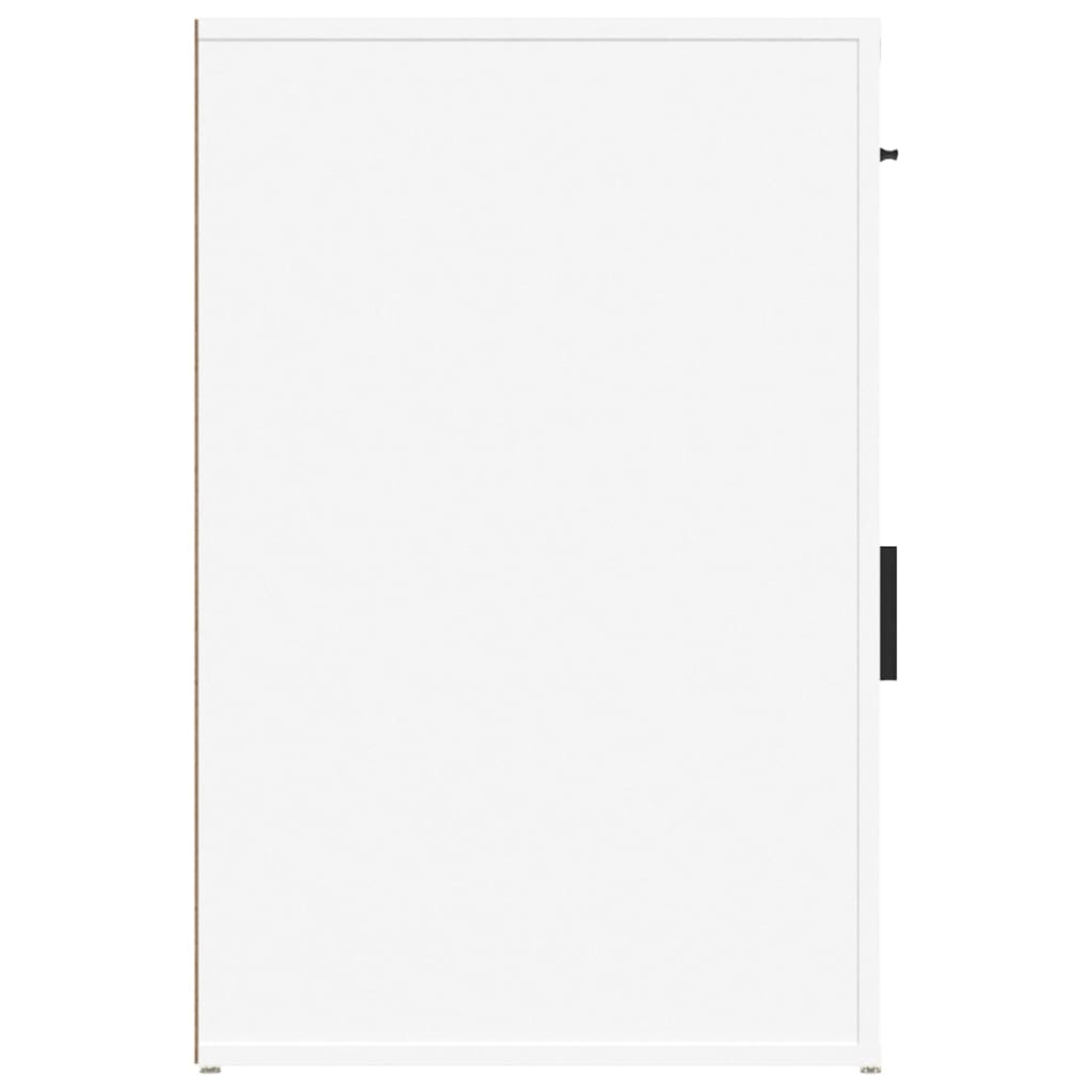 Büroschrank Weiß 40x49x75 cm Holzwerkstoff