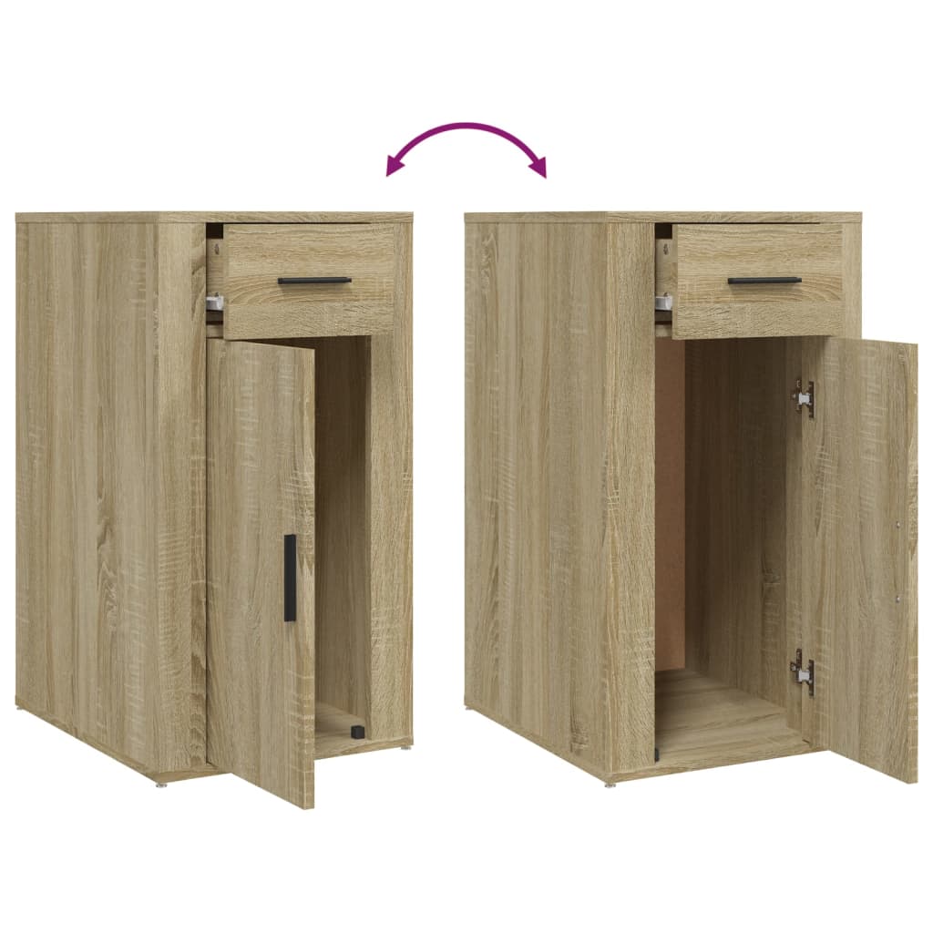Büroschrank Sonoma-Eiche 40x49x75 cm Holzwerkstoff