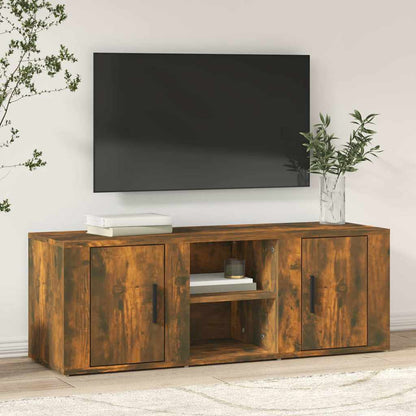 TV-Schrank Räuchereiche 100x31,5x35 cm Holzwerkstoff