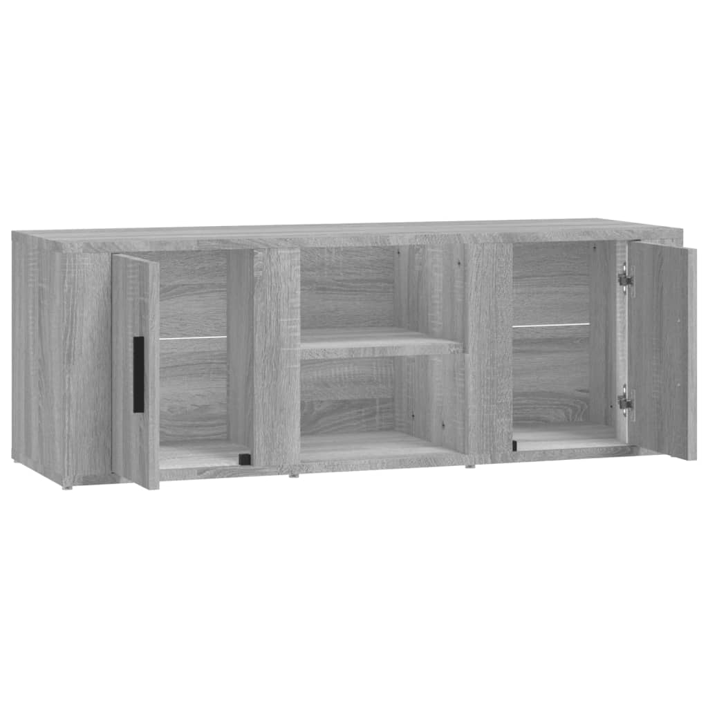 TV-Schrank Grau Sonoma 100x31,5x35 cm Holzwerkstoff