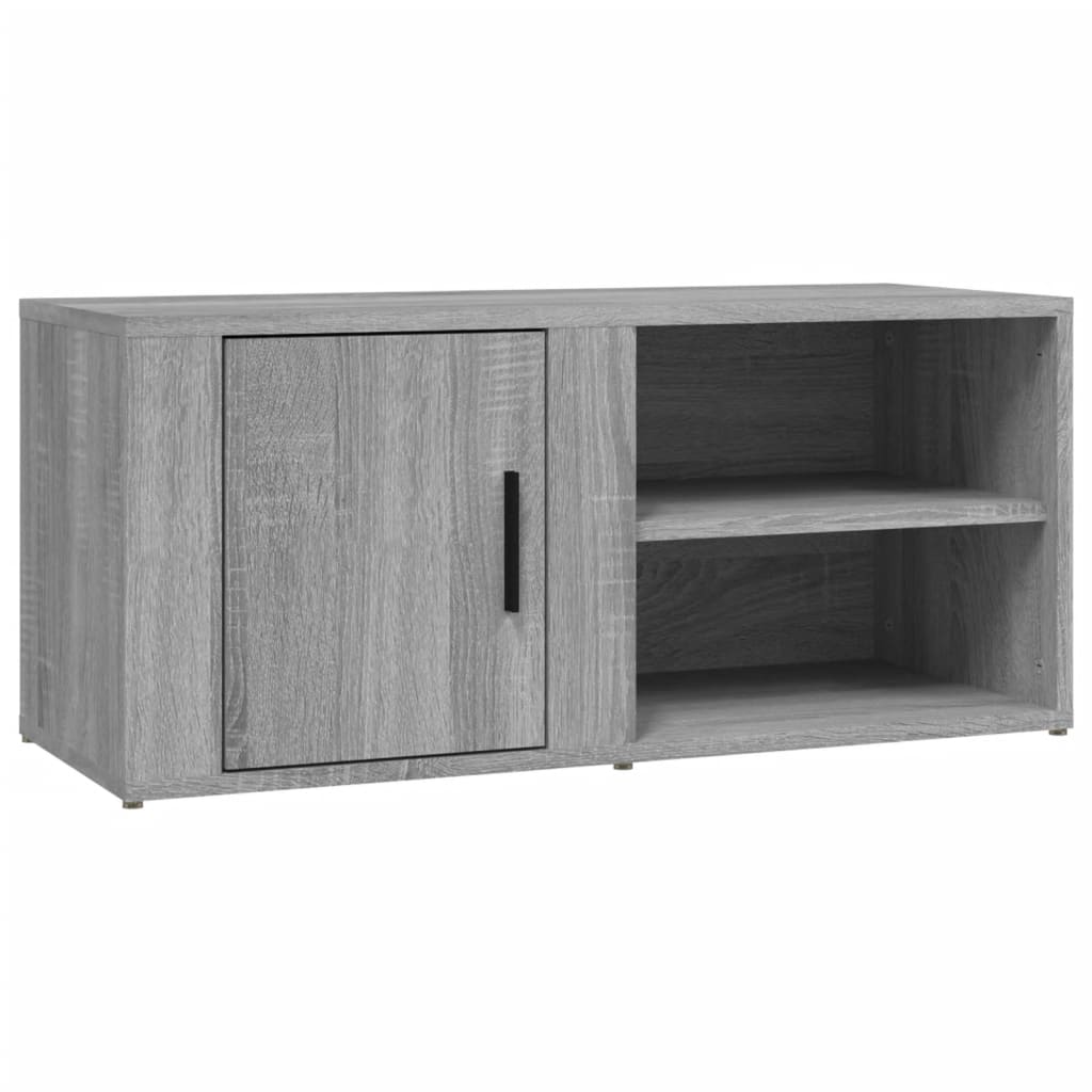 Meubles TV 2 pcs. Gris Sonoma 80x31,5x36 cm matériau bois