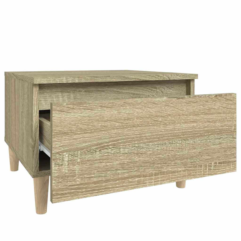 Beistelltisch Sonoma-Eiche 50x46x35 cm Holzwerkstoff